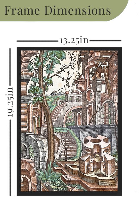 Geometria-et-Perspectiva-Pl-10-1567-12-x-18-frame