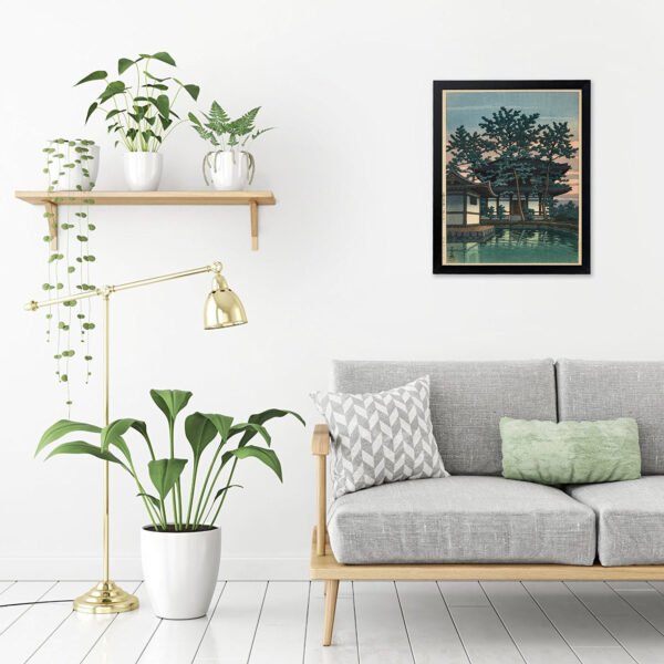 Kikoji-Nara-ken-Kiko-Temple-Nara-Prefecture-1950-16-x-20