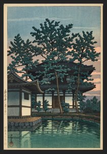 Kikoji-Nara-ken-Kiko-Temple-Nara-Prefecture-1950