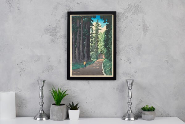 Kawase Hasui Nikko gaido (The Road to Nikko) (1930)