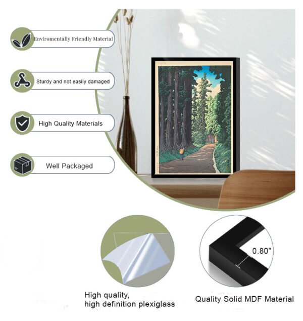 Kawase Hasui Nikko gaido (The Road to Nikko) (1930)