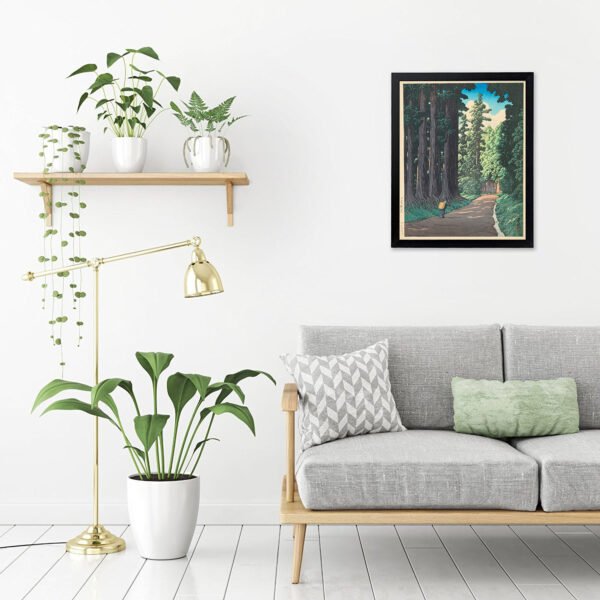 Kawase Hasui Nikko gaido (The Road to Nikko) (1930)