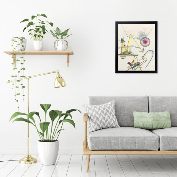 Zartes Gemüt (Delicate Soul) (1925) Wassily Kandinsky (Russian, 1866 - 1944)